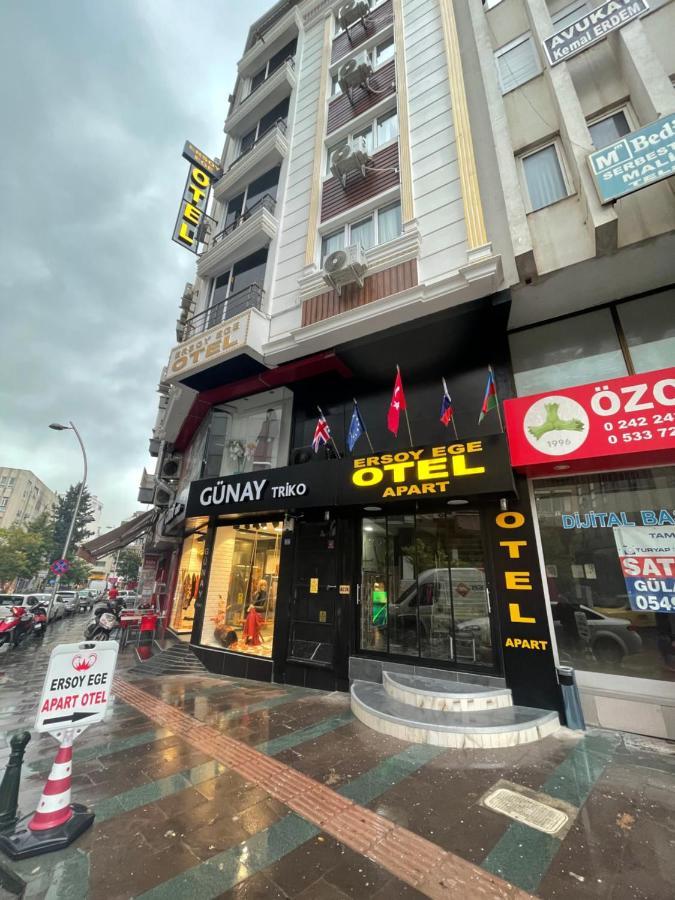 Ersoy Ege Apart Otel Antália Exterior foto