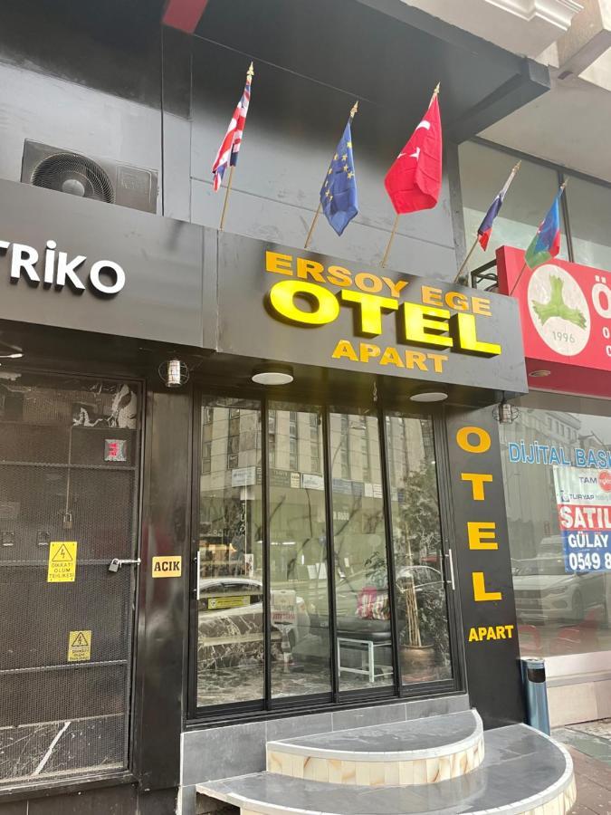 Ersoy Ege Apart Otel Antália Exterior foto